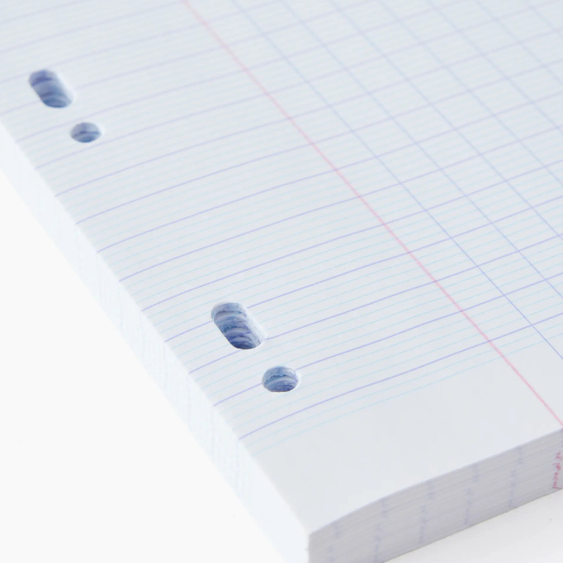 Feuilles mobile perforées